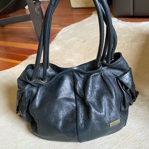 Italian leather handmade Elena Girardi hobo slouch shoulder bag